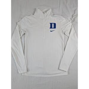 NIKE Duke Blue Devils Tailgate Element 1/4 Zip Pullover Dri-Fit Womens XL